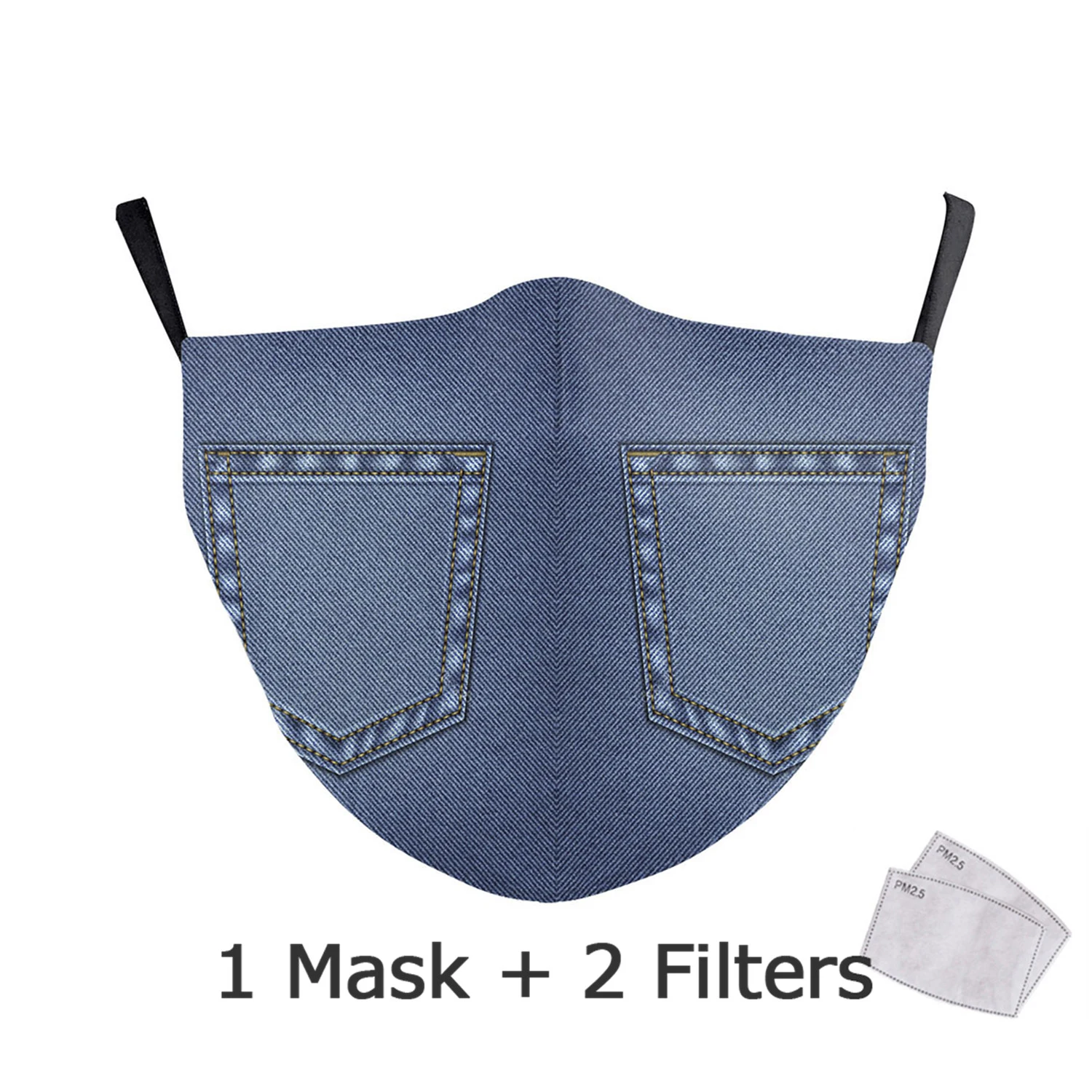 Fabric Masks Filter PM2.5 Unisex Jeans Print Adult Mask Fashion Washable Fabric Mask Reusable Anti-dust Mouth Mask
Fabric Masks Filter PM2.5 Unisex Jeans Print Adult Mask Fashion Washable Fabric Mask Reusable Anti-dust Mouth Mask