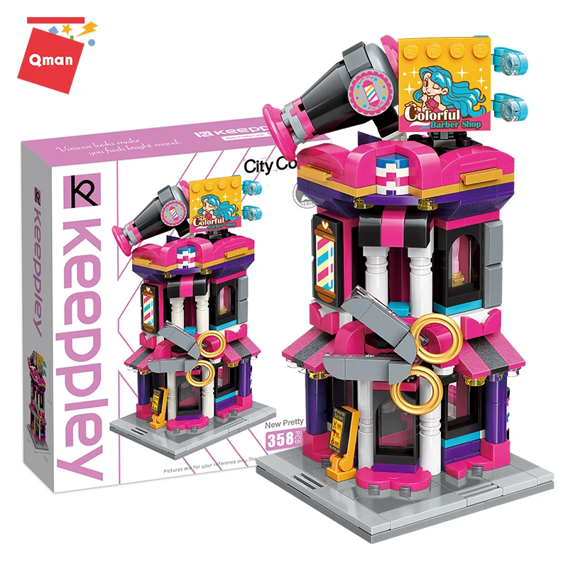 Qman City Corner Girls Series Creative New Pretty Look House High Quality Building Blocks Toys With 358 Pieces
Qman City Corner Girls Series Creative New Pretty Look House High Quality Building Blocks Toys With 358 Pieces
