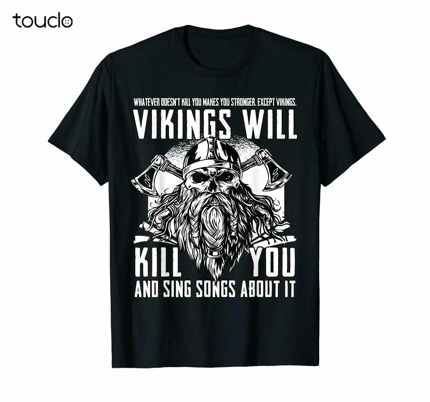 Vikings будет убить вас и поют песни об этом череп логотип унисекс черная футболка
Vikings будет убить вас и поют песни об этом череп логотип унисекс черная футболка