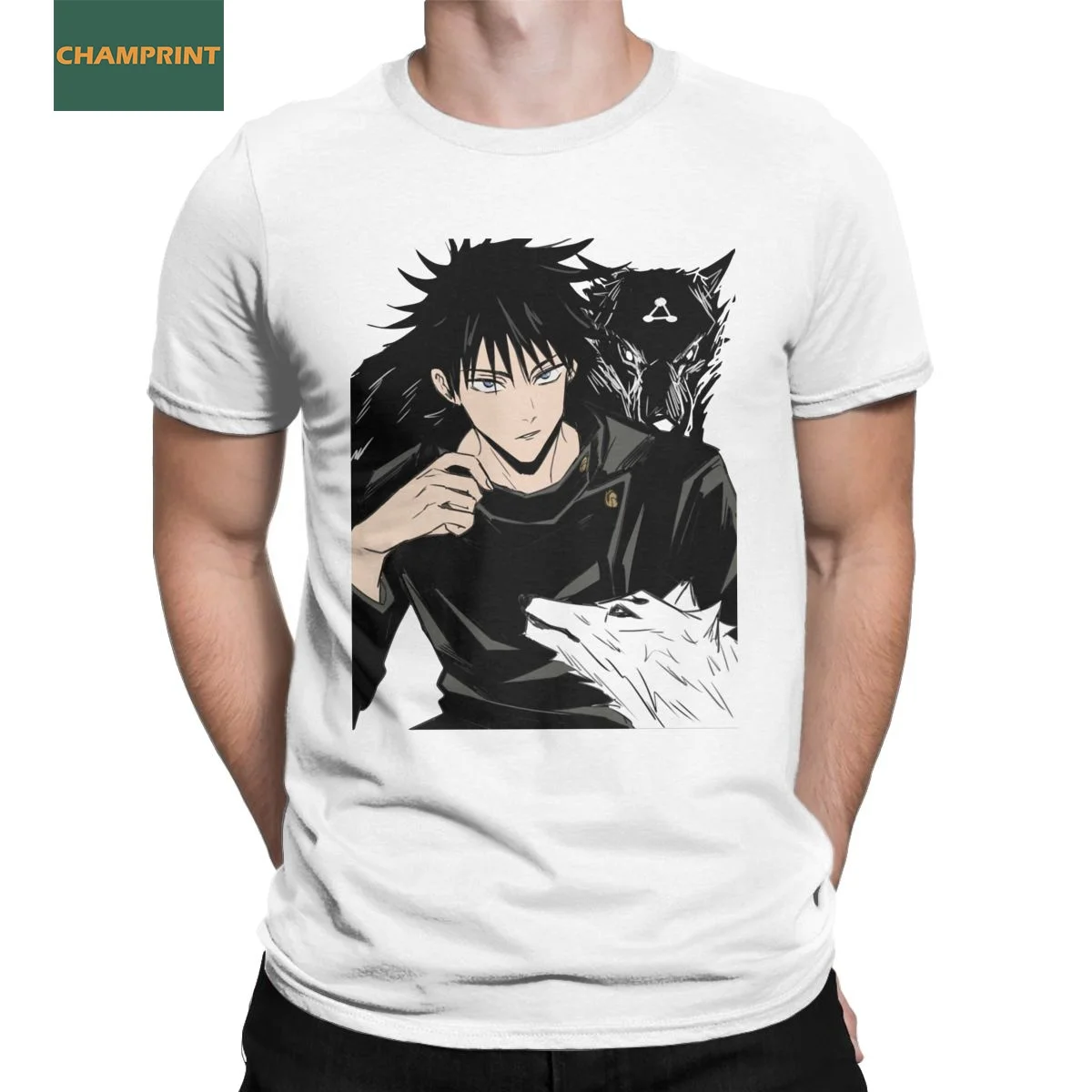 Megumi Fushiguro Jujutsu Kaisen T Shirts for Men Cotton Novelty T-Shirt Crew Neck Anime Tees Short Sleeve Tops Plus Size
Megumi Fushiguro Jujutsu Kaisen T Shirts for Men Cotton Novelty T-Shirt Crew Neck Anime Tees Short Sleeve Tops Plus Size