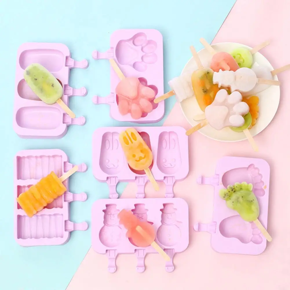 HOT SALES!!! 2/3 Grids Silicone Cartoon Rabbit Paw Ice Cream Mold Frozen Tray Baking Tool Wholesale Dropshipping
HOT SALES!!! 2/3 Grids Silicone Cartoon Rabbit Paw Ice Cream Mold Frozen Tray Baking Tool Wholesale Dropshipping