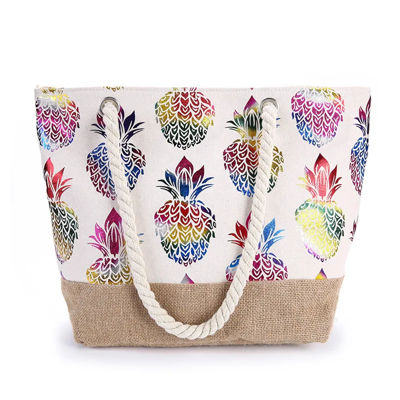Large-capacity Cotton Pineapple Printing Pattern Bags for Women 2020 New Luxury Handbags Purses and Handbags Luxury Designer
Large-capacity Cotton Pineapple Printing Pattern Bags for Women 2020 New Luxury Handbags Purses and Handbags Luxury Designer