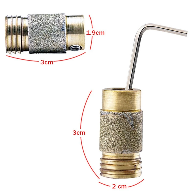 5/8 Inch Diamond Grinding Head Helix Diamond Copper Bit Grinding and Polishing Glass Ceramics Helix Diamond Copper Bit MCBL58
5/8 Inch Diamond Grinding Head Helix Diamond Copper Bit Grinding and Polishing Glass Ceramics Helix Diamond Copper Bit MCBL58