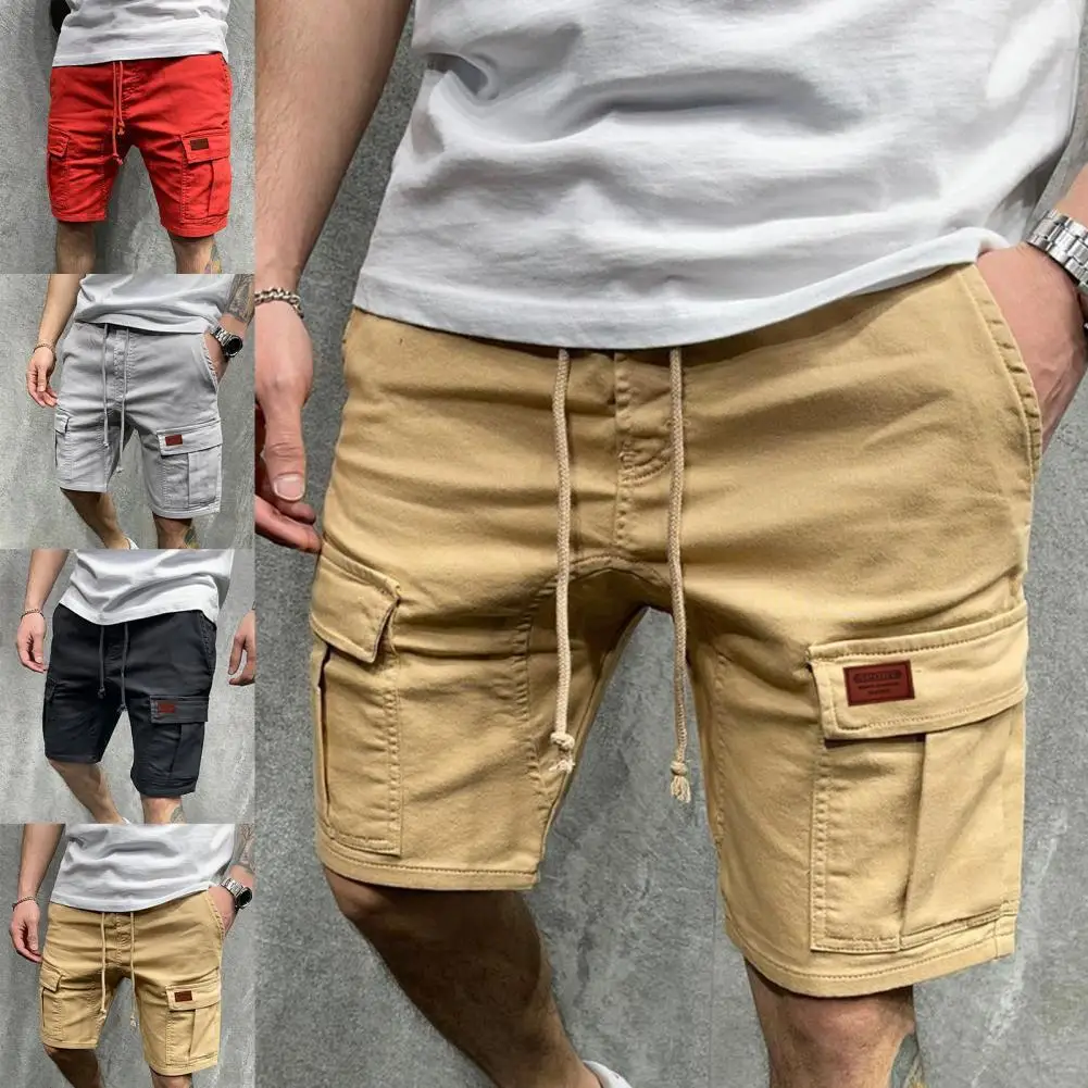 Men's Cargo Shorts Summer Hot Sale Solid Color Knee Length Straight Wide Leg Multi Pockets Cargo Shorts Streetwear for Training
Men's Cargo Shorts Summer Hot Sale Solid Color Knee Length Straight Wide Leg Multi Pockets Cargo Shorts Streetwear for Training