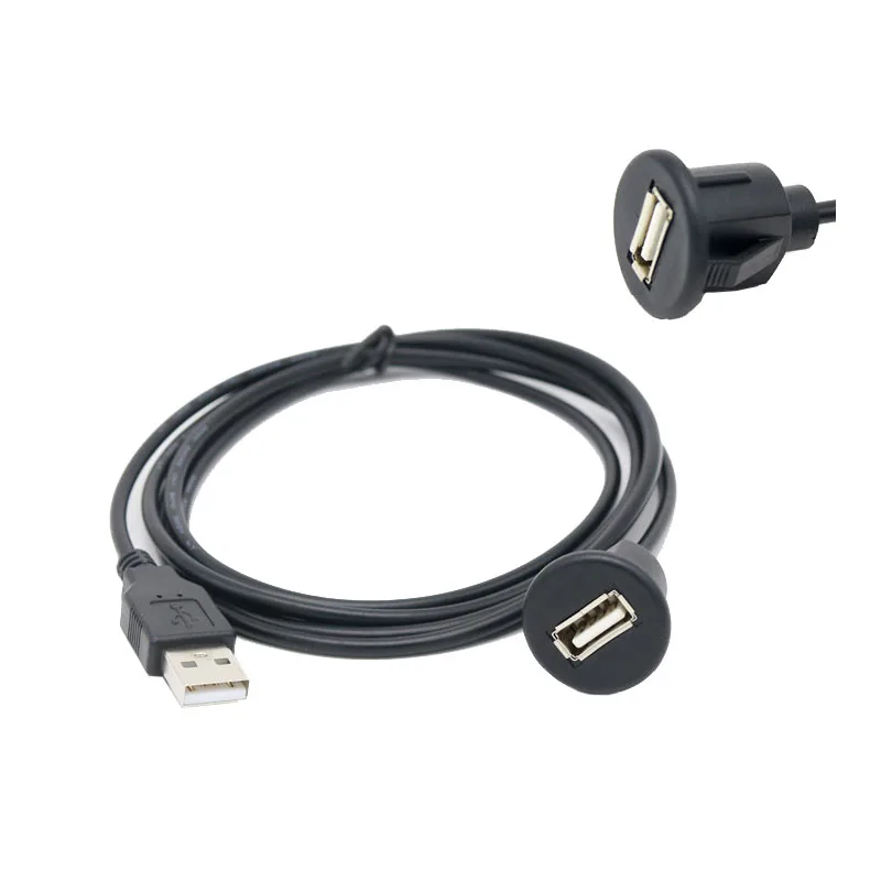 1m PC Car Dash Board Mount USB 2.0 Male To Female Socket Extension Panel Transfer Date Charging Cable
1m PC Car Dash Board Mount USB 2.0 Male To Female Socket Extension Panel Transfer Date Charging Cable