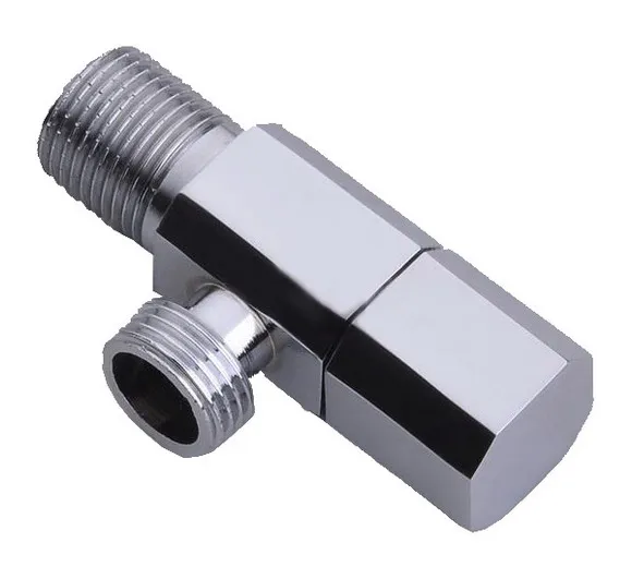 One Silver Polished Chrome Brass Bathroom Hardware Accessories 1/2" male Angle Stop Valve Dav003
One Silver Polished Chrome Brass Bathroom Hardware Accessories 1/2" male Angle Stop Valve Dav003