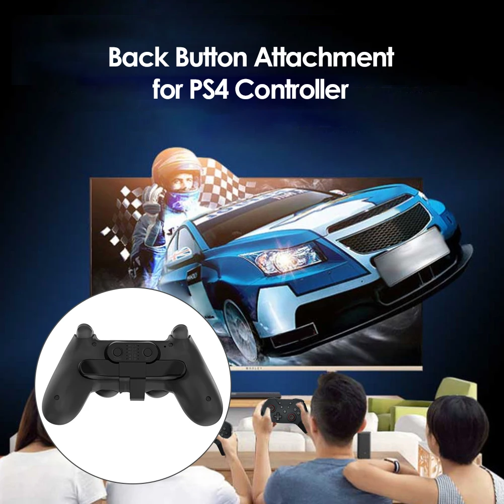 Universal Game Controller Back Button Attachment ABS for SONY PS4 Gamepad Joystick Rear Extension Keys Adapter with Turbo Key
Universal Game Controller Back Button Attachment ABS for SONY PS4 Gamepad Joystick Rear Extension Keys Adapter with Turbo Key