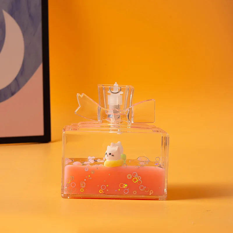 Perfume Bottle Filled with Oil Ornaments, Modern and Simple Cartoon Decoration Crafts, Acrylic Material Student Toys and Gifts
Perfume Bottle Filled with Oil Ornaments, Modern and Simple Cartoon Decoration Crafts, Acrylic Material Student Toys and Gifts