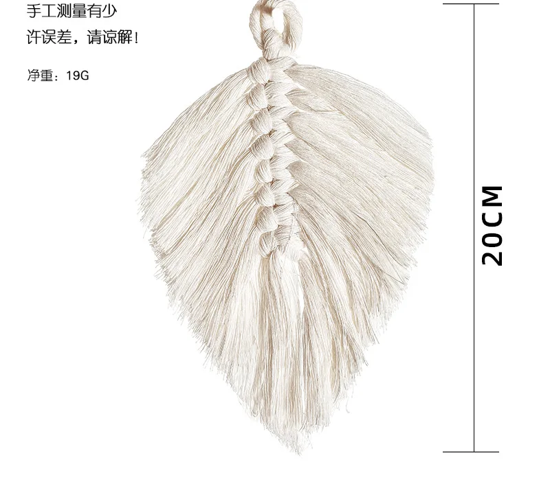 Ins Macrame Bohemian Mini Hand Woven Tapestry Leaves Tassels Cotton Cord Home Wall Decoration Living Room Bedroom Decor Boho
Ins Macrame Bohemian Mini Hand Woven Tapestry Leaves Tassels Cotton Cord Home Wall Decoration Living Room Bedroom Decor Boho