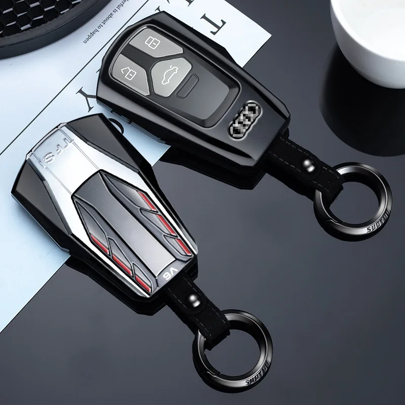 1 Pcs ABS Car Key Cover Key chain For Audi A3 A4 A5 A6 A7 Q2 Q3 Q3 Q5 Q8 R8 RS3 RS4 RS6 A4L A6L TT Car Key Shell Car Accessories
1 Pcs ABS Car Key Cover Key chain For Audi A3 A4 A5 A6 A7 Q2 Q3 Q3 Q5 Q8 R8 RS3 RS4 RS6 A4L A6L TT Car Key Shell Car Accessories
