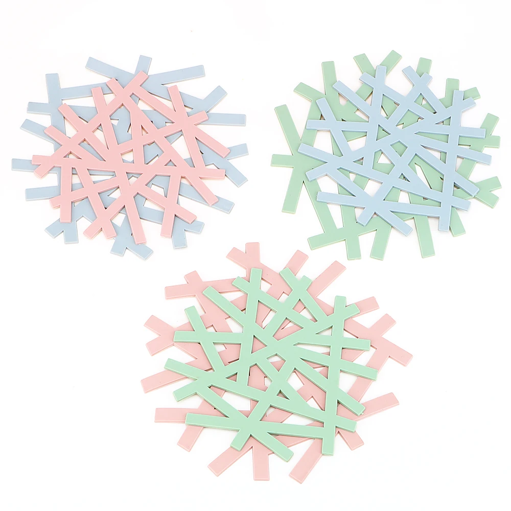 Anti-slip Teapot Pads Heat Insulated Pads Gadgets Snowflake Shape Tableware Mat Placemats Coaster Kitchen Tools Cooking Tools
Anti-slip Teapot Pads Heat Insulated Pads Gadgets Snowflake Shape Tableware Mat Placemats Coaster Kitchen Tools Cooking Tools