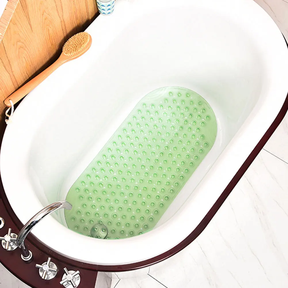 Home Bath Mat Non-Slip Shower Mat With Suction Cups And Drain Holes Antibacterial Massage Double Feet Practicality Bath Mat
Home Bath Mat Non-Slip Shower Mat With Suction Cups And Drain Holes Antibacterial Massage Double Feet Practicality Bath Mat