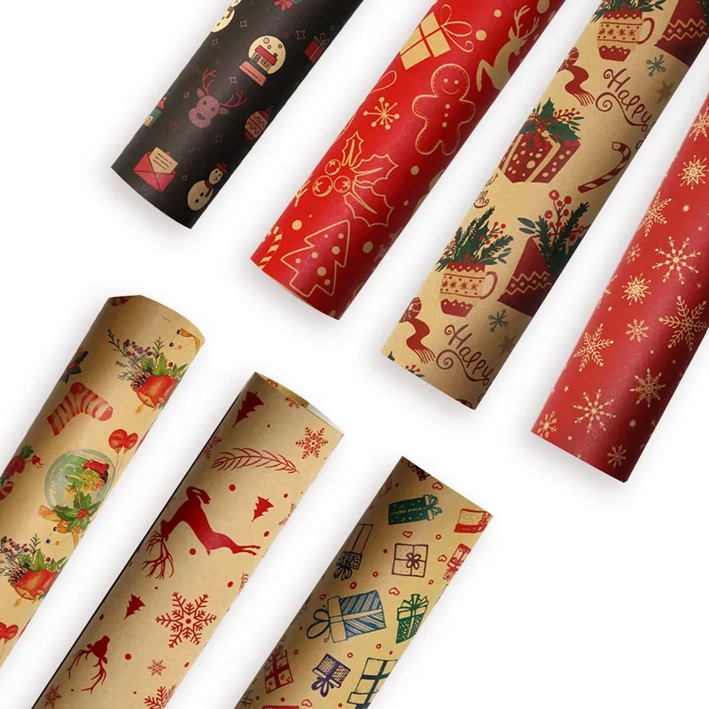 1 Roll Christmas Gift Wrapping Paper Xmas Tree Snowflake Christmas Decorations for Home Birthday Party Wedding DIY Craft Paper
1 Roll Christmas Gift Wrapping Paper Xmas Tree Snowflake Christmas Decorations for Home Birthday Party Wedding DIY Craft Paper