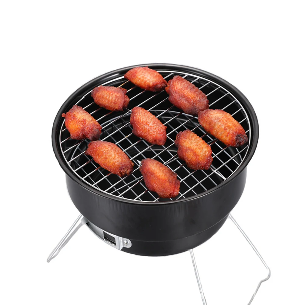 Foldable Mini Round BBQ Grill Portable Stainless Steel Charcoal Smoker For Family Party BBQ Outdoor Picnic Camping Kitchen
Foldable Mini Round BBQ Grill Portable Stainless Steel Charcoal Smoker For Family Party BBQ Outdoor Picnic Camping Kitchen