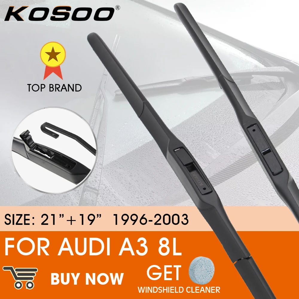 KOSOO автомобильный стеклоочиститель для Audi A3 8L 1996 2003 LHD / RHD лобовое стекло