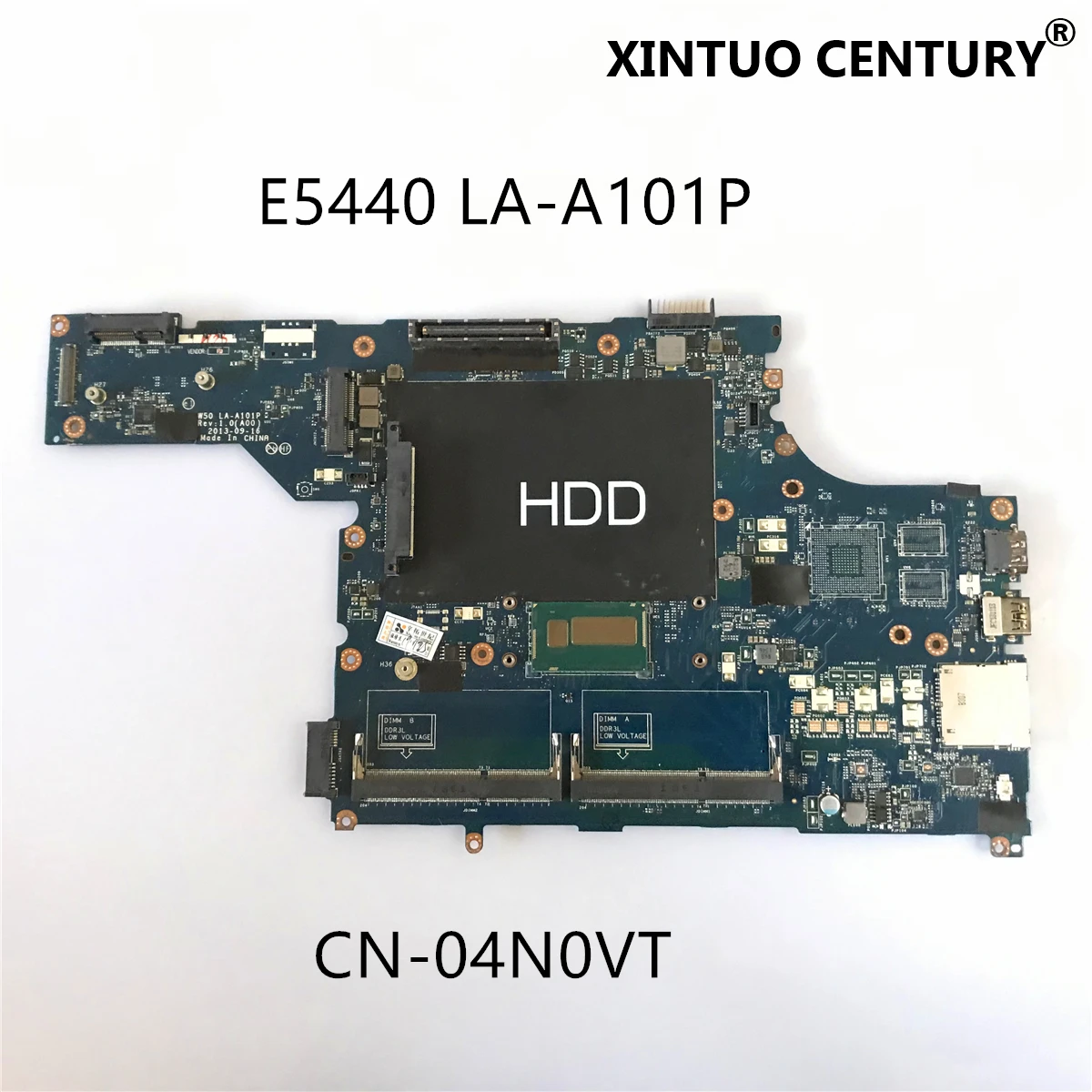 CN 04N0VT 4N0VT для DELL LATITUDE E5540 Материнская плата ноутбука LA A101P VAW50 с SR1ED I5 4300U DDR3 100%