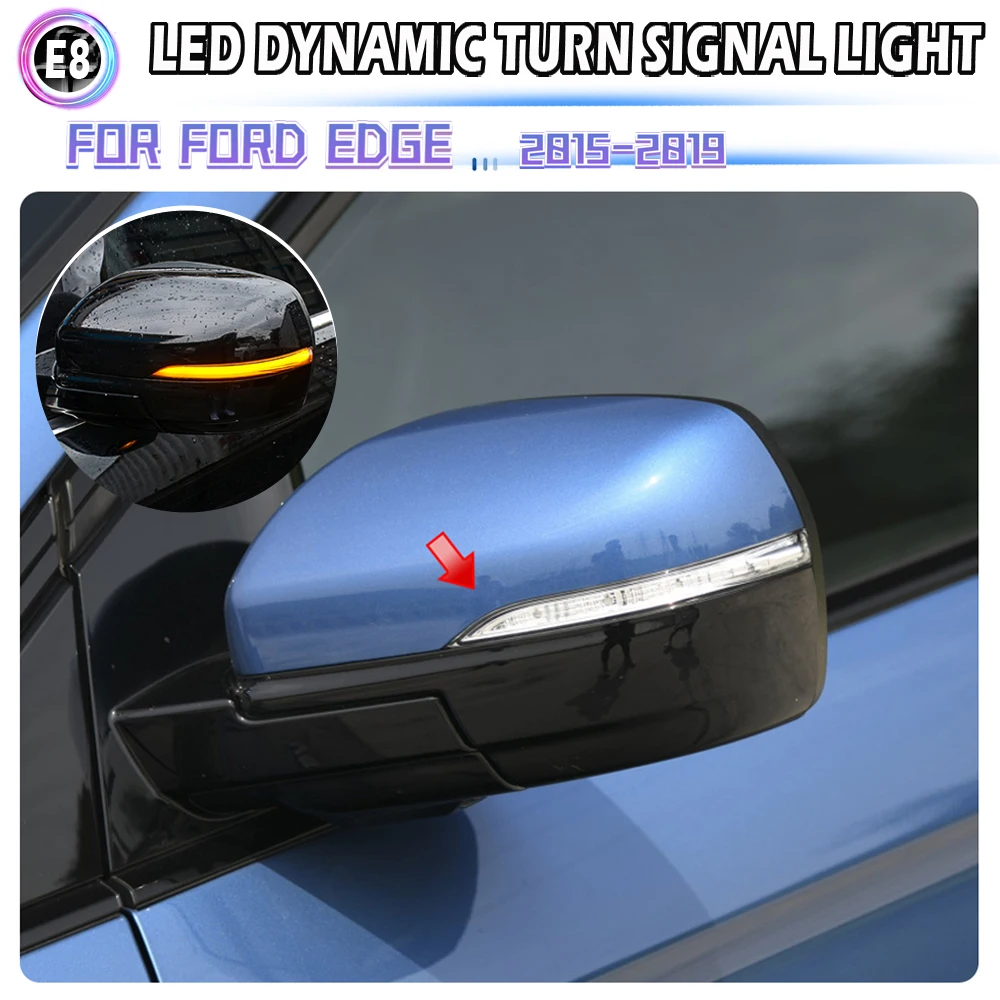 Светодиодный индикатор для бокового крыла зеркала заднего вида, 1 комплект, мигающий ретранслятор, динамический сигнал поворота для Ford Edge ...
Светодиодный индикатор для бокового крыла зеркала заднего вида, 1 комплект, мигающий ретранслятор, динамический сигнал поворота для Ford Edge ...