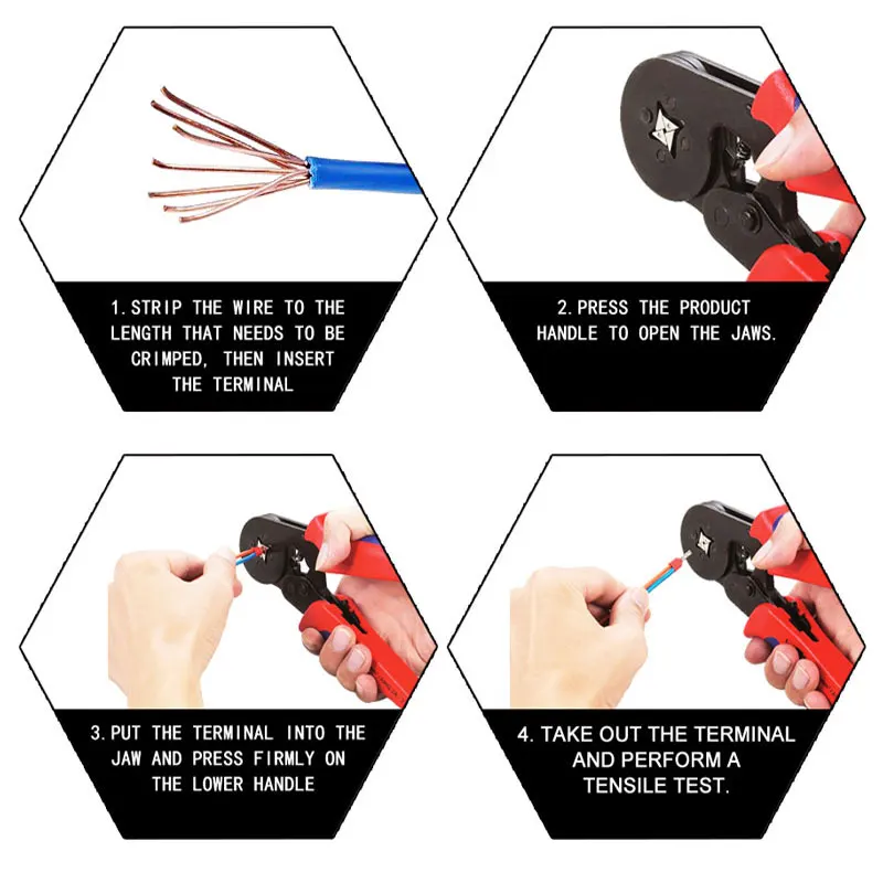Self-Adjustable Crimping Plier +1800pcs Crimping Terminals kit AWG23-7 Wire Cable Tube Terminals Crimping Pliers Multi Hand Tool
Self-Adjustable Crimping Plier +1800pcs Crimping Terminals kit AWG23-7 Wire Cable Tube Terminals Crimping Pliers Multi Hand Tool