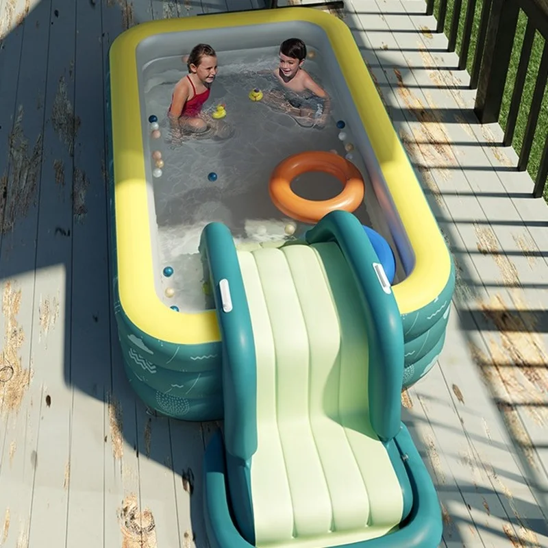 3 Layer Kids Outdoor Swimming Pool Inflatable Slide Inflatable Toys Removable Pools 4.28m Piscina Swimming Accessories AB50YC
3 Layer Kids Outdoor Swimming Pool Inflatable Slide Inflatable Toys Removable Pools 4.28m Piscina Swimming Accessories AB50YC