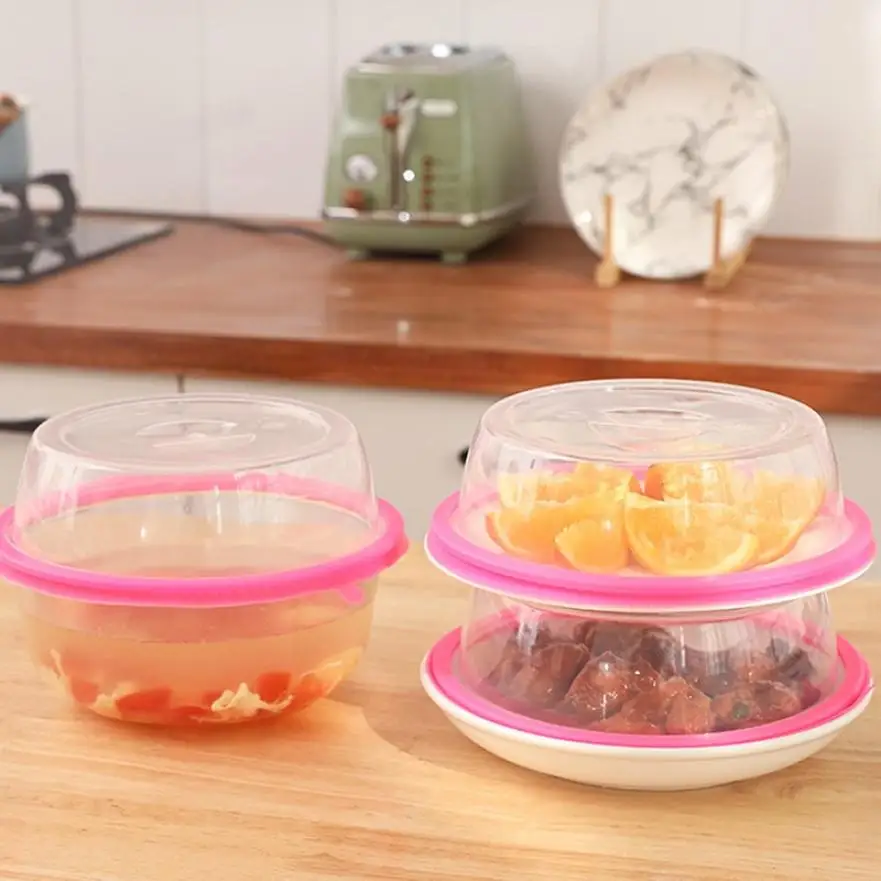 Can be superimposed on the fresh-keeping plate cover, dust-proof bowl cover, microwave splash-proof oil cover 
Can be superimposed on the fresh-keeping plate cover, dust-proof bowl cover, microwave splash-proof oil cover