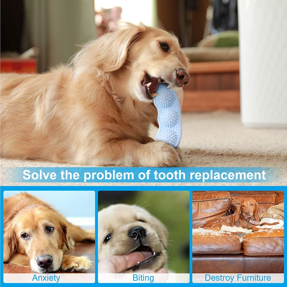 Puppy Teething Toys Dog Toys Toothbrush Interactive Chew Molar CuteFidget Toys for Small Large Dogs Supplies Pet Product Toys
Puppy Teething Toys Dog Toys Toothbrush Interactive Chew Molar CuteFidget Toys for Small Large Dogs Supplies Pet Product Toys