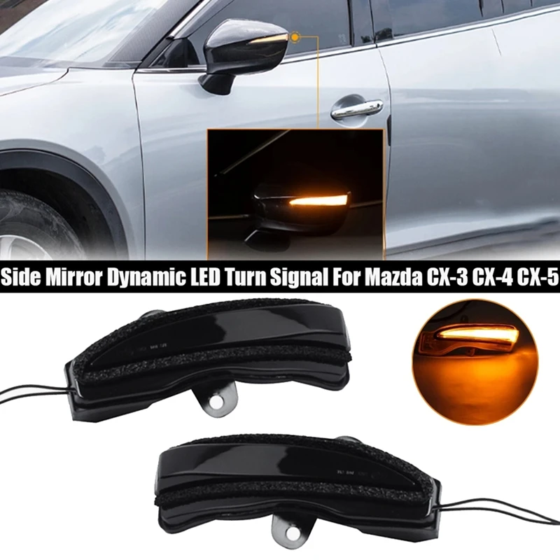 Car Dynamic LED Turn Signal Light Rearview Mirror Light Indicator for Mazda CX-3 CX3 CX-4 CX4 CX-5 CX5 KE 2016-2018
Car Dynamic LED Turn Signal Light Rearview Mirror Light Indicator for Mazda CX-3 CX3 CX-4 CX4 CX-5 CX5 KE 2016-2018