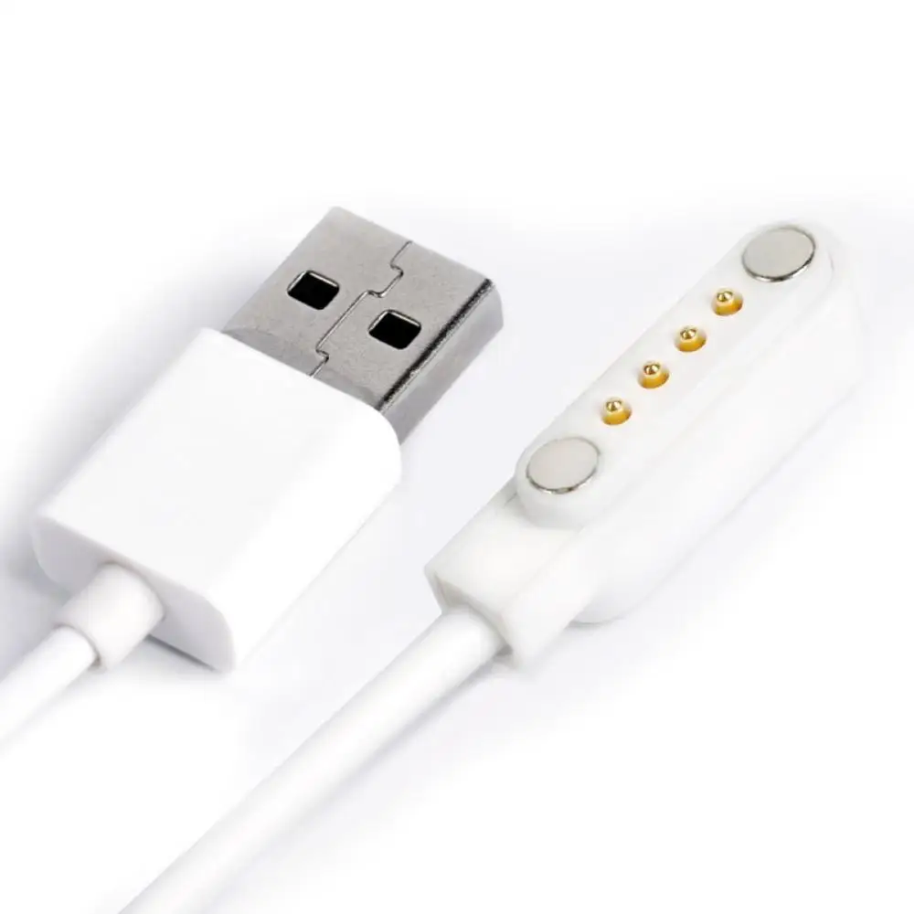 Universal 4Pin Magnetic Charging Cable USB Charger Cord for Kids Smart Watch Wearable Devices Accessories
Universal 4Pin Magnetic Charging Cable USB Charger Cord for Kids Smart Watch Wearable Devices Accessories