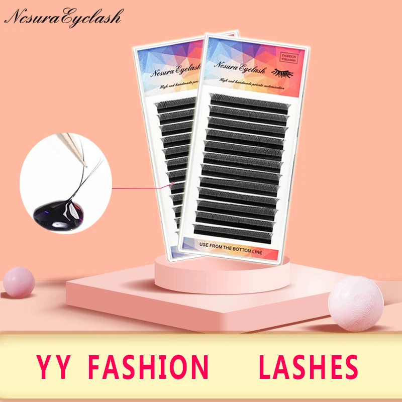 Ncsuraeyclash YY Eyelash Extension Supplies 2 Tip Lash C Curl Fake Eyelashes Make Up Natural Wispy Ellipse Cashmere Fake Lashes
Ncsuraeyclash YY Eyelash Extension Supplies 2 Tip Lash C Curl Fake Eyelashes Make Up Natural Wispy Ellipse Cashmere Fake Lashes