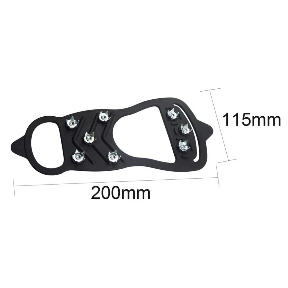 8-Stud Universal Snow Shoe Spikes Grips Cleats Outdoor Ice Crampon Tool Anti-slip Shoes Cover For Winter Climbing Camping
8-Stud Universal Snow Shoe Spikes Grips Cleats Outdoor Ice Crampon Tool Anti-slip Shoes Cover For Winter Climbing Camping