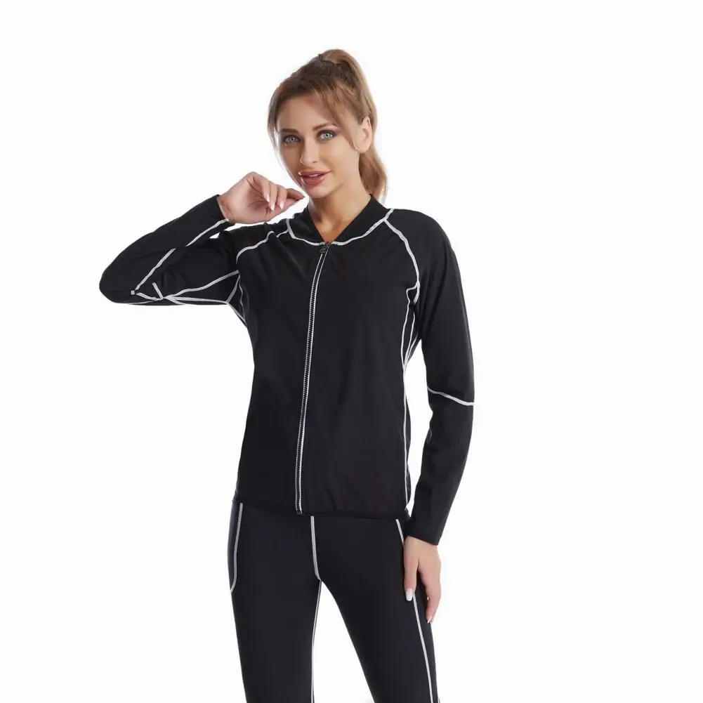 Sauna Jacket Heat-trapping Wear-resistant Comfortable Sweat Pants Weight Loss Jacket for Workout
Sauna Jacket Heat-trapping Wear-resistant Comfortable Sweat Pants Weight Loss Jacket for Workout