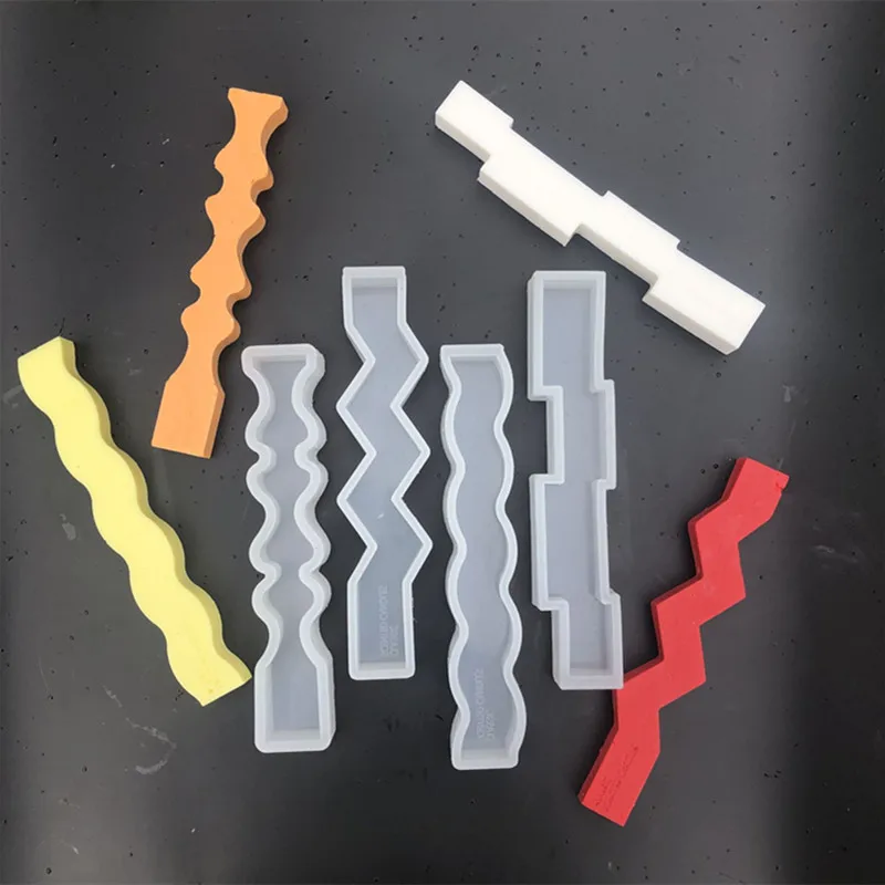 1pcs Irregular Shaped Strip Candle Silicone Mold Aromatherapy Handmade Soap Gypsum Silicone Mold Candle Making Resin Mold
1pcs Irregular Shaped Strip Candle Silicone Mold Aromatherapy Handmade Soap Gypsum Silicone Mold Candle Making Resin Mold