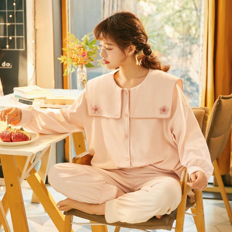 Cartoon Plus Size Loose Version Pajama Set Fall Pajamas Col Claudine Cotton Princess Style Lapel
Cartoon Plus Size Loose Version Pajama Set Fall Pajamas Col Claudine Cotton Princess Style Lapel
