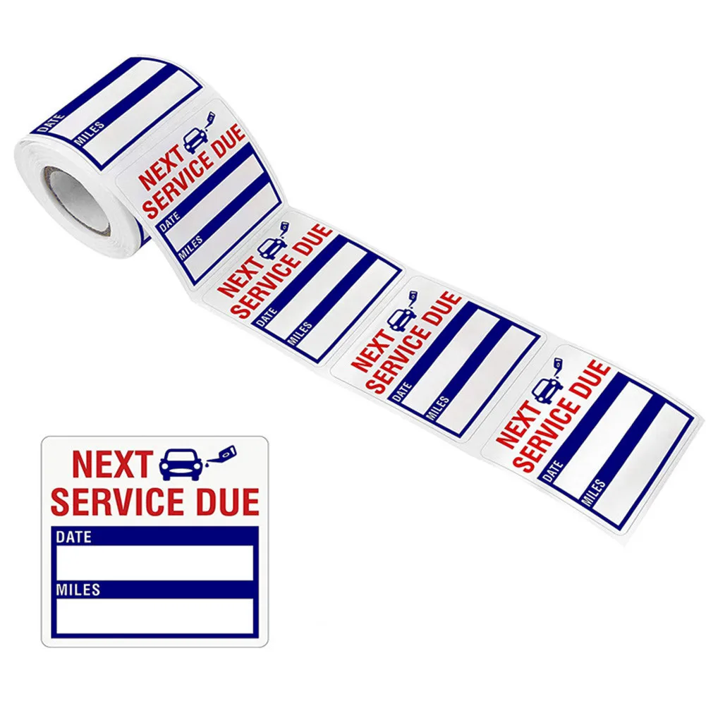 150PCS /Oil Change /Service Reminder Stickers Clear Windo Lite Sticker Adhesive Labels Car Sticker Decoration Wholesale
150PCS /Oil Change /Service Reminder Stickers Clear Windo Lite Sticker Adhesive Labels Car Sticker Decoration Wholesale