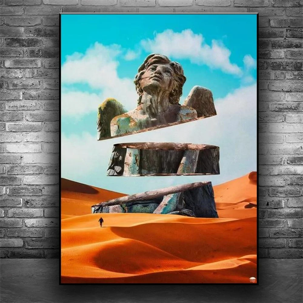 Abstract Interesting Astronaut Sculpture and Woman Art Decoration Modern Home Wall Poster Print Print Canvas Painting
Abstract Interesting Astronaut Sculpture and Woman Art Decoration Modern Home Wall Poster Print Print Canvas Painting