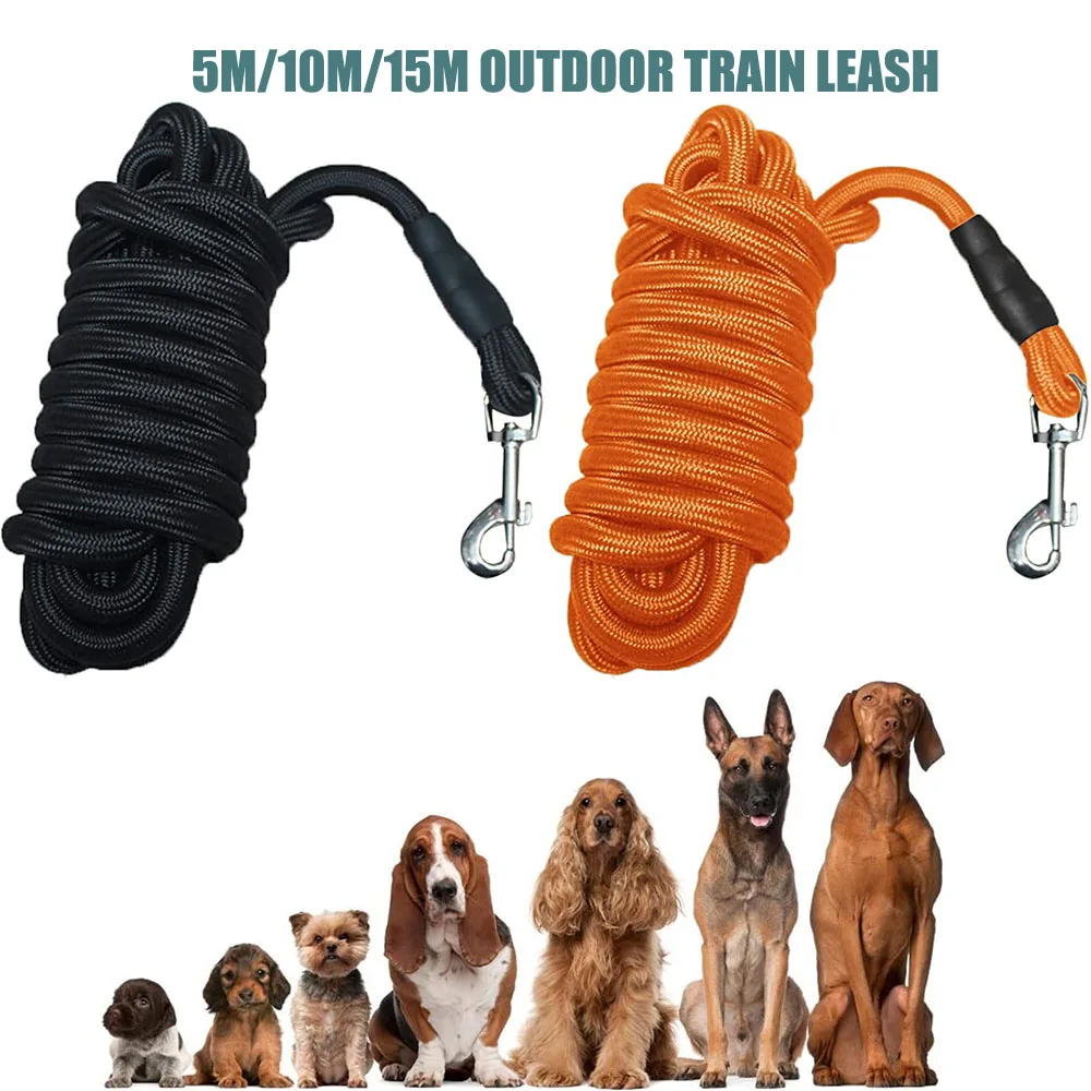 Super Long Tracking Dog Leash Round Rope Outdoor Walking Training Strong Pet Lead Leashes for Small Medium Large Dogs 5m/10m/15m
Super Long Tracking Dog Leash Round Rope Outdoor Walking Training Strong Pet Lead Leashes for Small Medium Large Dogs 5m/10m/15m