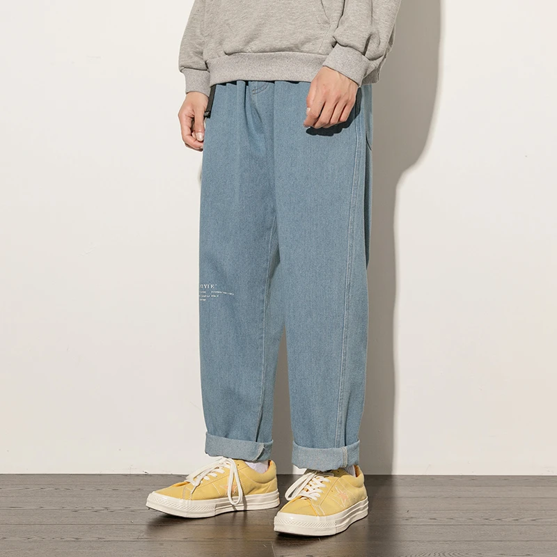 2020 Fashion Casual Straight Leg Jeans Hip Hop Baggy Jeans Streetwear Men Clothing Plus Size Denim Pants 5XL Korean Clothes
2020 Fashion Casual Straight Leg Jeans Hip Hop Baggy Jeans Streetwear Men Clothing Plus Size Denim Pants 5XL Korean Clothes