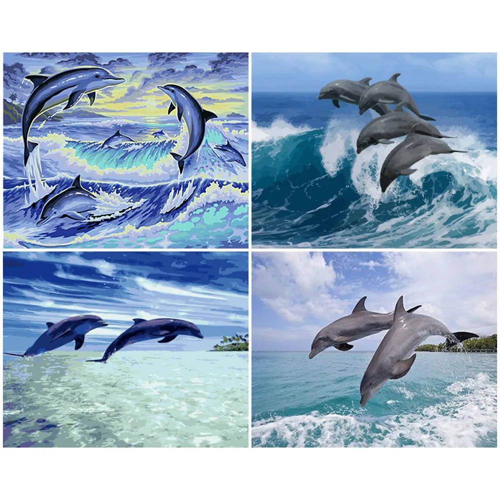 Picture By Numbers Dolphin DIY Hand Painted Wall Art For Adults Gift Sea Painting By Numbers Animal Home Decor
Picture By Numbers Dolphin DIY Hand Painted Wall Art For Adults Gift Sea Painting By Numbers Animal Home Decor