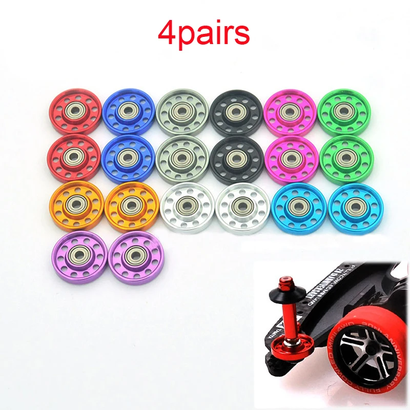 4Pairs 95301 13mm Guide Roller Bearing Guidewheel Guide Pulley Rollers for Tamiya Mini 4WD Car Model DIY Self-made Parts
4Pairs 95301 13mm Guide Roller Bearing Guidewheel Guide Pulley Rollers for Tamiya Mini 4WD Car Model DIY Self-made Parts
