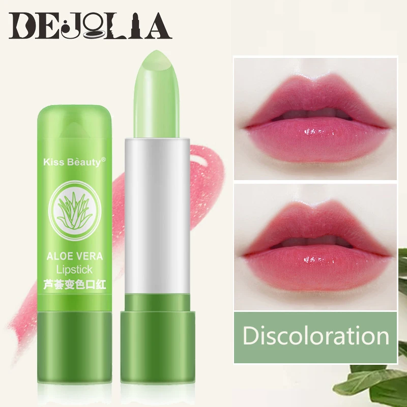 1PC Moisturizer Aloe Vera Lipstick Lip Balm Waterproof Mood Changing Long-Lasting Lip Gloss Lip Lint Cosmetic Tool for Female 
1PC Moisturizer Aloe Vera Lipstick Lip Balm Waterproof Mood Changing Long-Lasting Lip Gloss Lip Lint Cosmetic Tool for Female