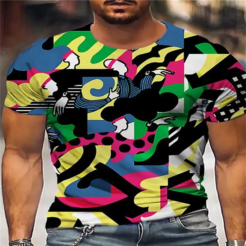 New retro short-sleeved men's T-shirt fashion Harajuku hip-hop style print stitching pattern oversized short-sleeved T-shirt
New retro short-sleeved men's T-shirt fashion Harajuku hip-hop style print stitching pattern oversized short-sleeved T-shirt