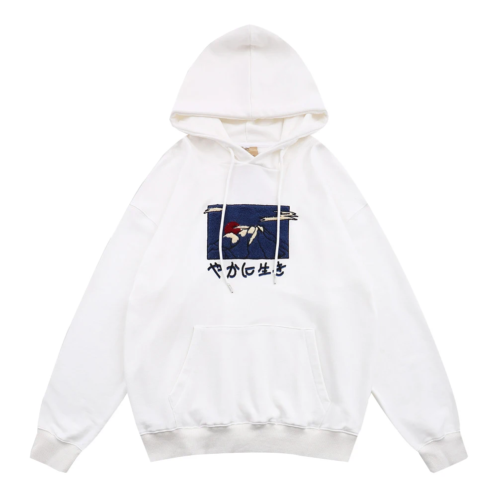 Cartoon Embroidery Sweatshirts Mens Amekaji Autumn Casual Hoodies Loose Long Sleeve Pullover Men
Cartoon Embroidery Sweatshirts Mens Amekaji Autumn Casual Hoodies Loose Long Sleeve Pullover Men