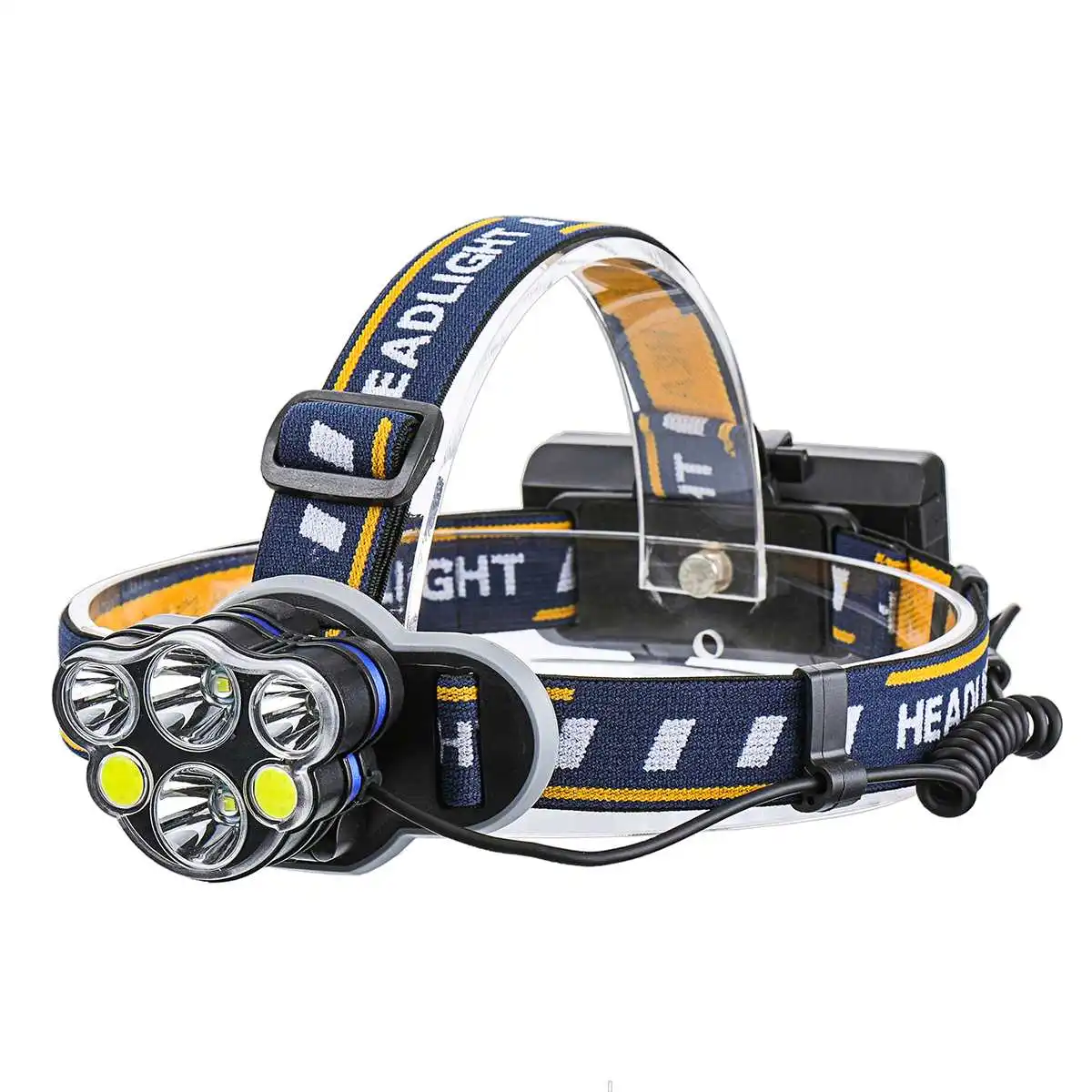 OUTERDO 6 LED Headlamp 8 Modes Waterproof USB Rechargeable Flashlight for Camping Fishing Cycling Electric Bike Electric Scooter
OUTERDO 6 LED Headlamp 8 Modes Waterproof USB Rechargeable Flashlight for Camping Fishing Cycling Electric Bike Electric Scooter