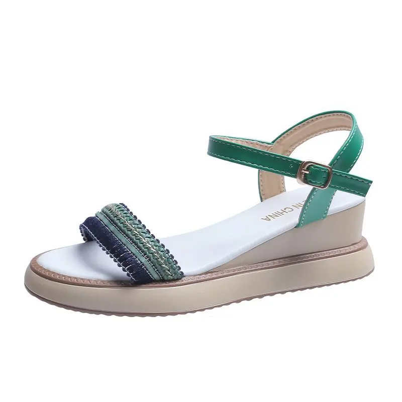 Muffins shoe 2021 Summer Clear Heels Clogs Wedge Beige Heeled Sandals Comfort Shoes for Women Espadrilles Platform Flat Black Fa
Muffins shoe 2021 Summer Clear Heels Clogs Wedge Beige Heeled Sandals Comfort Shoes for Women Espadrilles Platform Flat Black Fa