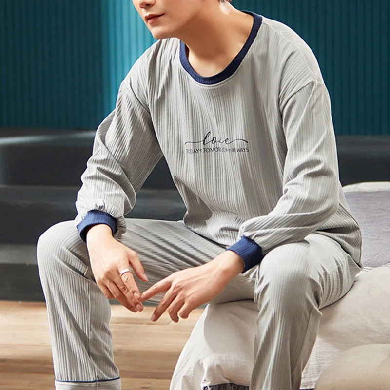 Autumn Winter Men Pajamas Set Cute Cartoon Print Sleepwear Soft Loose O-Neck Male Nightwear Plus Size Lounge Wear M-3XL
Autumn Winter Men Pajamas Set Cute Cartoon Print Sleepwear Soft Loose O-Neck Male Nightwear Plus Size Lounge Wear M-3XL
