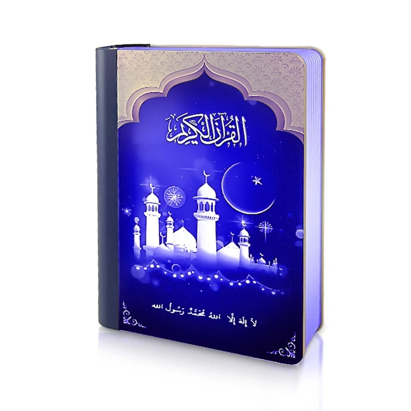 Quran Bluetooth Speaker Creative Book Light APP Remote Control Night Light with Quran Recitation Translation Loudspeaker
Quran Bluetooth Speaker Creative Book Light APP Remote Control Night Light with Quran Recitation Translation Loudspeaker