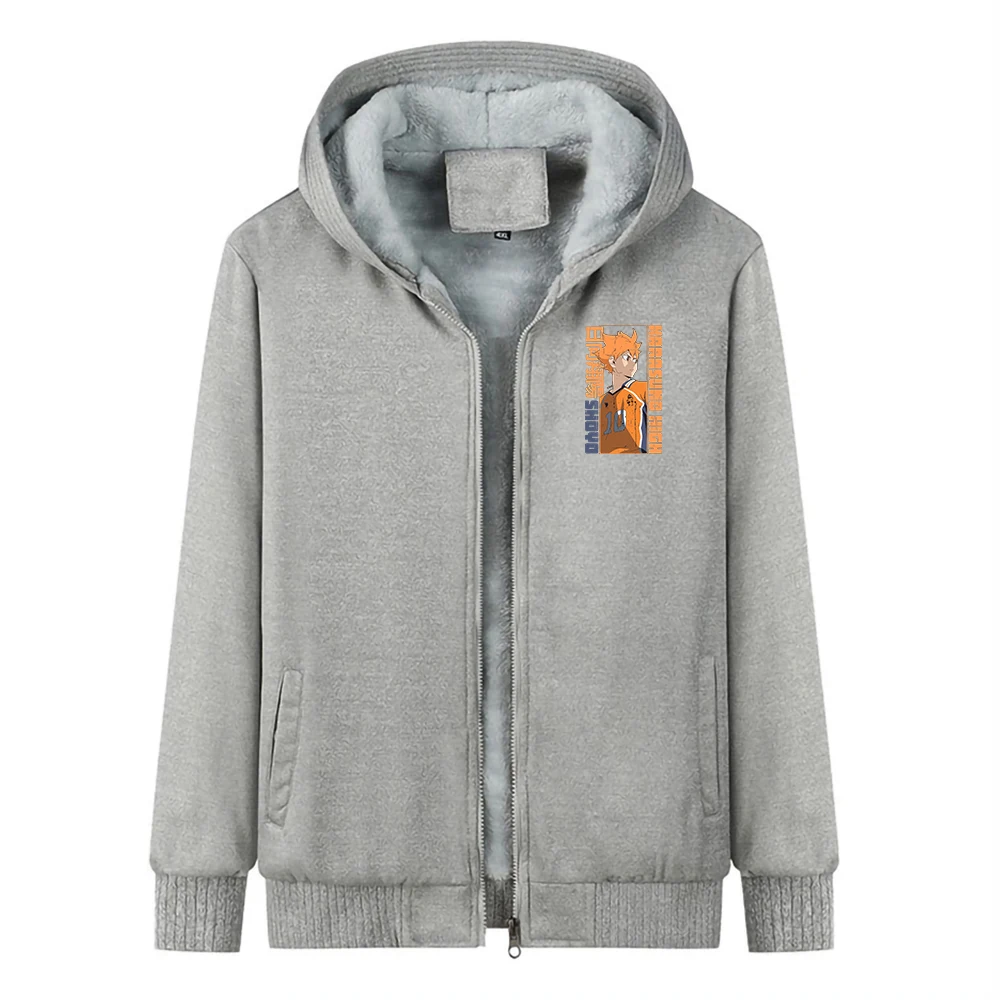 Haikyuu! Свободные толстовки Shoyo Hinata, японские уличные куртки в стиле аниме, хип-хоп, мужской топ на молнии, свитшот, зимнее теплое уличное пальто
Haikyuu! Свободные толстовки Shoyo Hinata, японские уличные куртки в стиле аниме, хип-хоп, мужской топ на молнии, свитшот, зимнее теплое уличное пальто