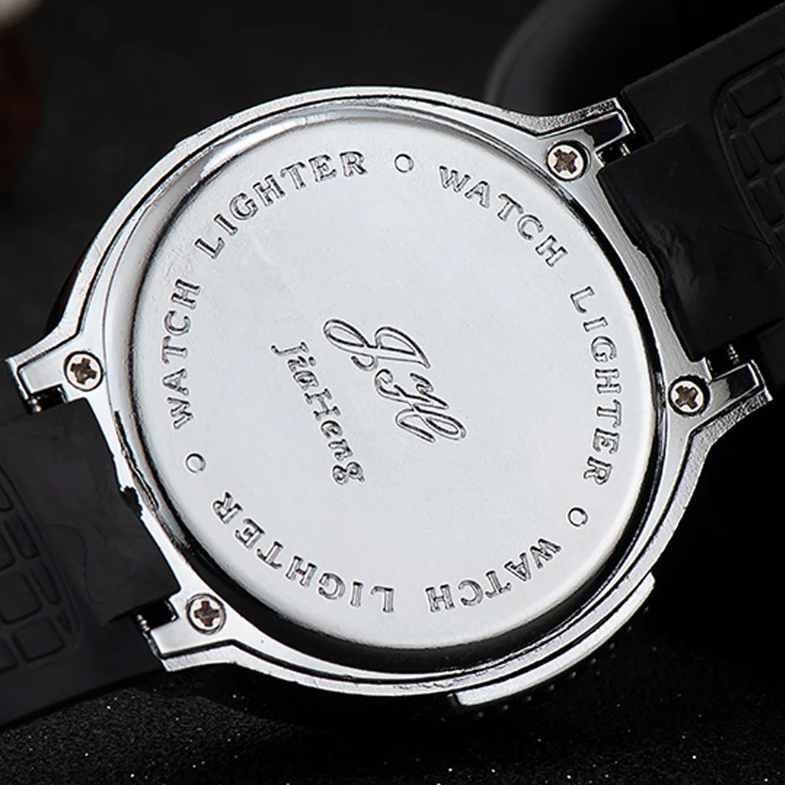 Watch Style Metal Open Flame Lighter Creative Men's Sports Open Flame Watch Lighter Inflatable Adjustable Fmale Encendedor Watch
Watch Style Metal Open Flame Lighter Creative Men's Sports Open Flame Watch Lighter Inflatable Adjustable Fmale Encendedor Watch