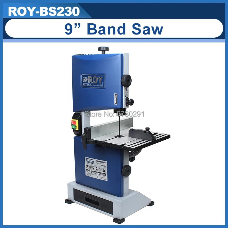 Ленточная пила для деревообработки 9 дюймов 300 Вт ленточная ROY BS230|Машины пиления| |