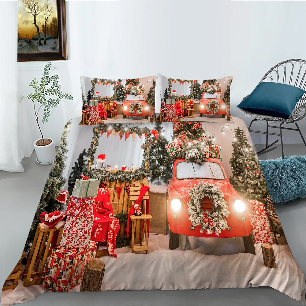 Christmas Duvet Cover Set Twin Full Queen King Size Bed Linen 2-3pcs Bedding Set No Sheet XF1036-24
Christmas Duvet Cover Set Twin Full Queen King Size Bed Linen 2-3pcs Bedding Set No Sheet XF1036-24
