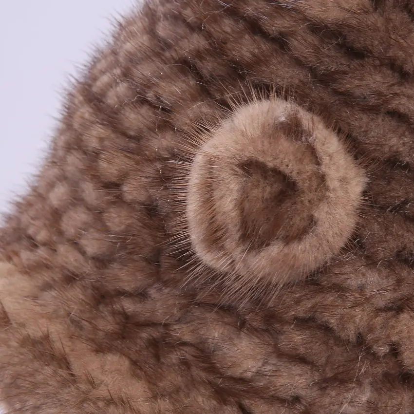 Woman Hat Winter Solid Mink Caps With Flower Natural Mink Fur Hats New Russian Girl Soft Knitting Real Fur Bucket Hats 2021 Warm
Woman Hat Winter Solid Mink Caps With Flower Natural Mink Fur Hats New Russian Girl Soft Knitting Real Fur Bucket Hats 2021 Warm